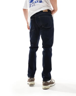 Farah Elm slim jeans in dark rinse
