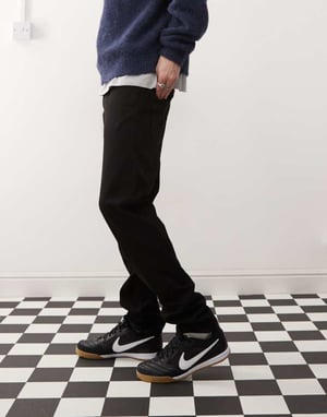 Weekday Sunday slim fit jeans in black