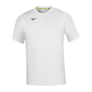 Mizuno Heren Core T-shirt met korte mouwen (Wit)