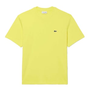 Lacoste Katoenen heren-T-shirt (Geel)