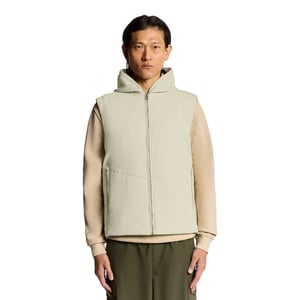 Lyle & Scott Heren Gequilted Shell Gilet (Bruin)