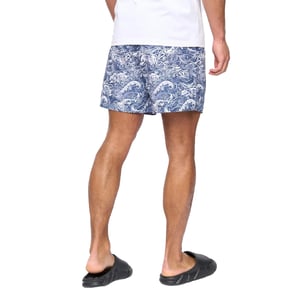 Henleys Mens Wave Polyester Regular Summer Swim Shorts (Navy)