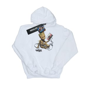 Marvel Jongens Guardians Of The Galaxy Groot Tape Hoodie (Wit)
