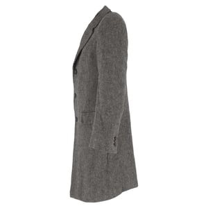 Jil Sander Long Coat in Grey Wool