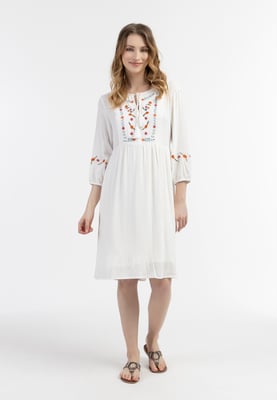 usha Jurk Dames wit