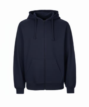 VR2 Denim Mens Zip Up Hoodie Casual Fleece Jacket