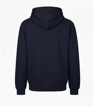 VR2 Denim Mens Zip Up Hoodie Casual Fleece Jacket