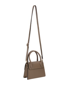 FELIPA Leren minitasje Dames cappuccino