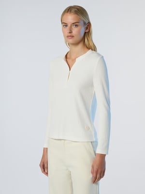North Sails Henley Topp Ribbad jersey