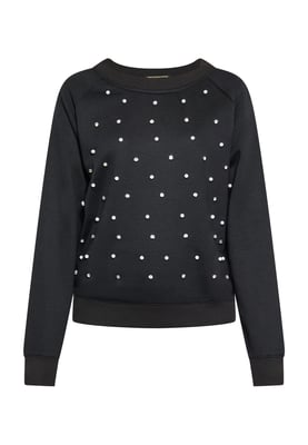 Faina Sweatshirt Dames zwart