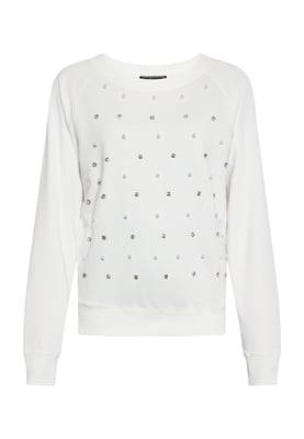 Faina Sweatshirt Dames wit