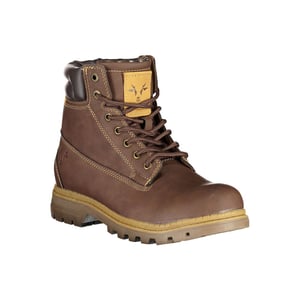 Heren Bruin Leren Boots Ca25503