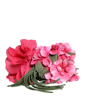 Florale Velvet Choker Ketting