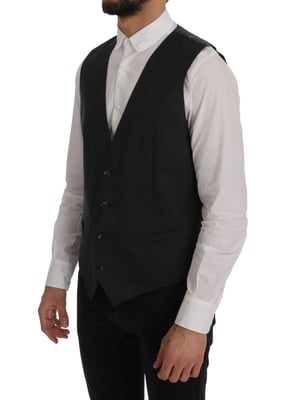 Heren Wol Vest Klassieke V-hals