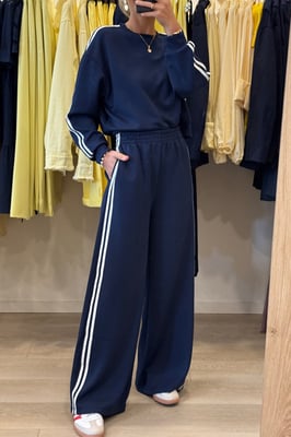 Stripe Detail Pant Set