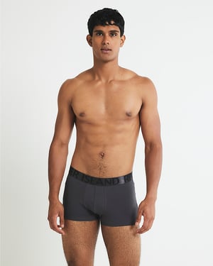 River Island Mens Trunks 5 Pack Purple Satin