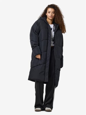 Noisy May Ladies Long Hooded Waterproof Parka Coat Padded