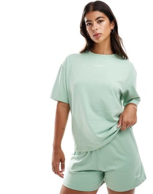 Hugo Bodywear shuffle shorts i mintgrön