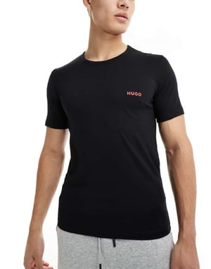 Hugo Bodywear triopack t-shirt i svart