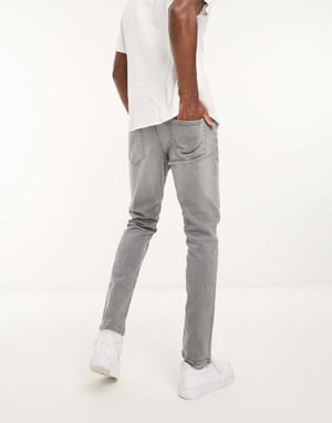 Franska Connection slim fit jeans i grått