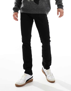 Jack & Jones 5-fickorsbyxa i svart