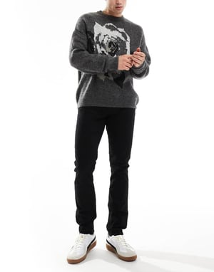 Jack & Jones 5-fickorsbyxa i svart