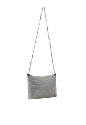 Faina Clutch/avondtasje Dames zilver