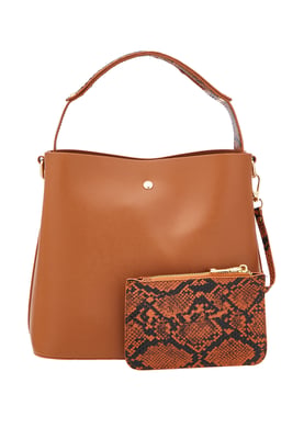 usha Handtas Dames oranje
