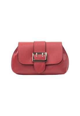 FELIPA Leren schoudertas Dames donkerrood