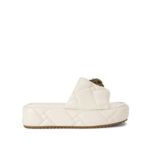 Kurt Geiger London Leather Kensington Puff Flatform Sandals