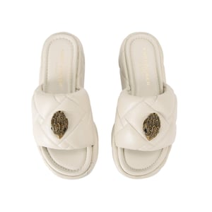 Kurt Geiger London Leather Kensington Puff Flatform Sandals