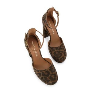 Kurt Geiger London Suede Shoreditch Platform Court Heels