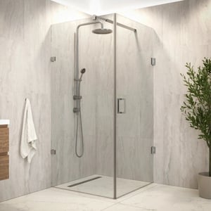 Mirlux Douchecabine mira 90 x 200 chroom