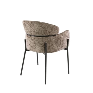 Hoyz armstoel curva verpakt per 2 hoven champagne