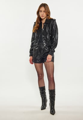 Faina Jas Dames Slang Zwart