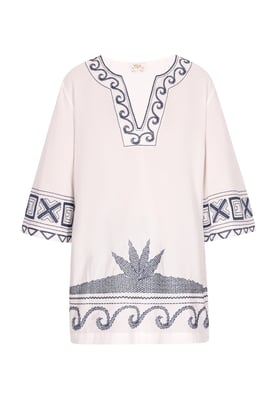 usha Tuniek Dames wit