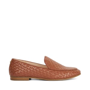 Dune Ladies Guava - Woven Loafers