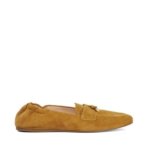 Dune Ladies Glamper - Suede Tassel Trim Loafers