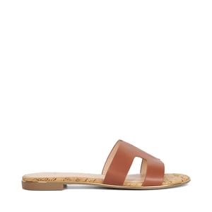 Dune Ladies Ludlows - Flat Boucle Sandals