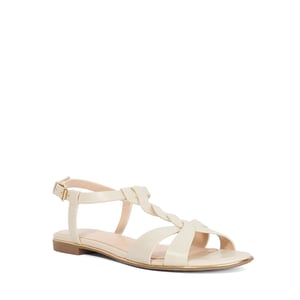 Dune Ladies Lylar - T-Bar Plaited Sandals