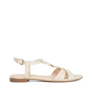 Dune Ladies Lylar - T-Bar Plaited Sandals