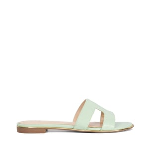 Dune Ladies Ludlows - Flat Boucle Sandals
