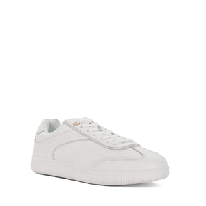 Dune Ladies Emilias - Leather Lace-Up Trainers