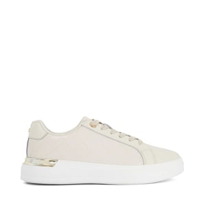 Dune Ladies Eave - Quilted Leather Trainers