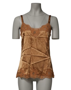Kantafwerking Zijden Mix Camisole