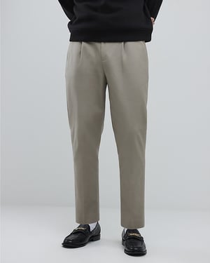 River Island Mens Chino Trousers Stone Tapered Fit