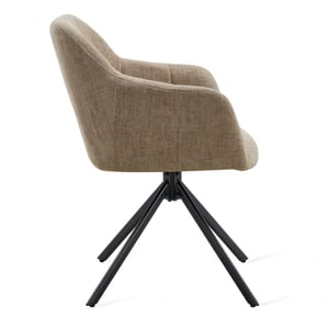 Multifurn 2x eetkamerstoel jesse stof naturel