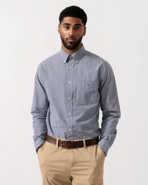 Regular Fit Shirt in Dark Grey