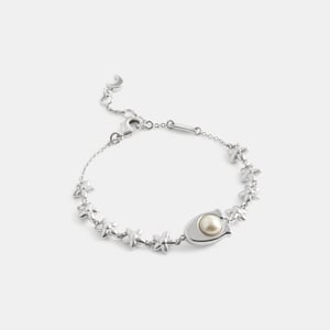 Wildflower Chain Signature Linear Bracelet