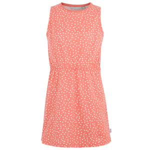 Regatta Meisjes Beylina Micro-Dot Jurk (Perzik/Bloei/Wit)